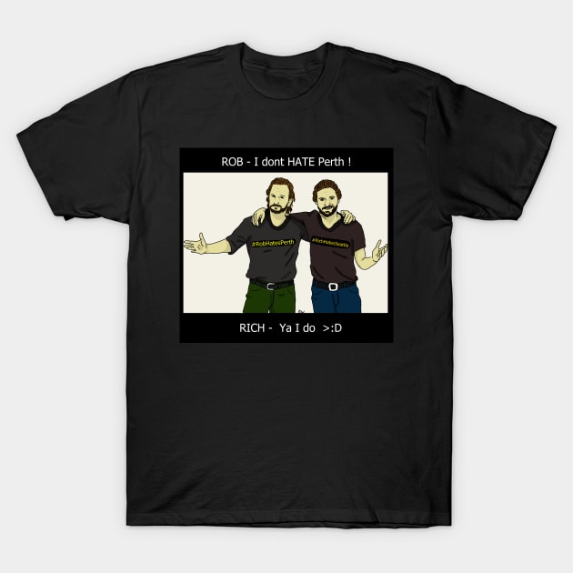 rob an rich jokes T-Shirt by Katalendw